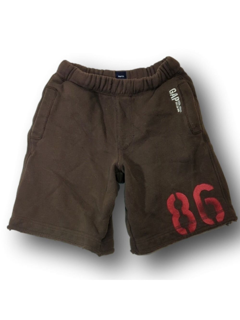 SWEATPANT material Shorts with pockets